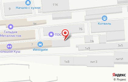 Торгово-сервисный центр Xenon78 на Политехнической улице на карте