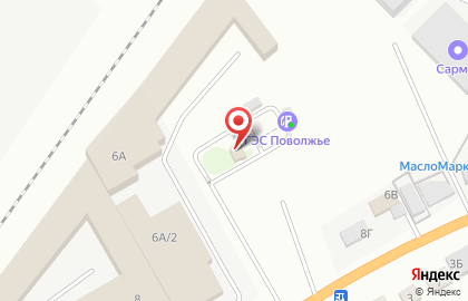 Газэнергосеть Поволжье на Николаевском шоссе на карте