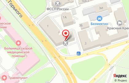 Управление МВД по г. Владимиру на улице Луначарского на карте