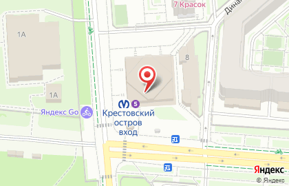 Балтийский Банк на улице Рюхина на карте