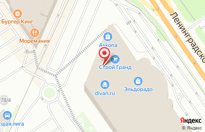 Магазин мягкой мебели Мануфактура Уюта на метро Планерная на карте