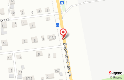 Галант Сервис на Воронежской улице на карте