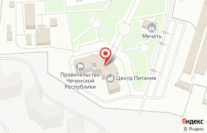 Хозяйственное управление Правительства Чеченской Республики на карте