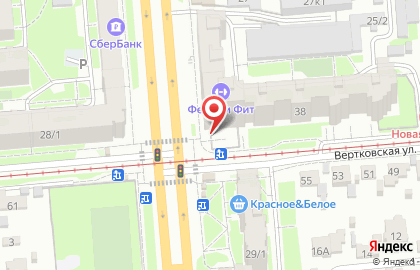 Супермаркет Ярче! на площади Карла Маркса на карте