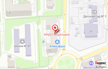Медицинский центр АМД Лаборатории на карте