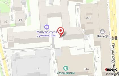 Пансионат Дача на Петроградской набережной на карте