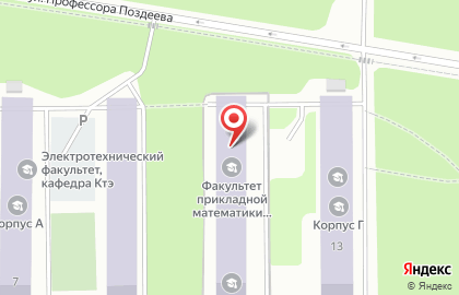 Пермский национальный исследовательский политехнический университет в Ленинском районе на карте