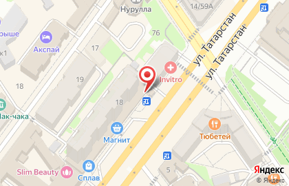 Тимер Банк в Казани на карте