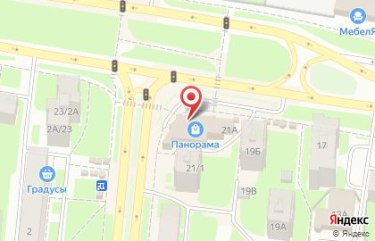Торгово-развлекательный центр Панорама на проспекте Александра Корсунова на карте