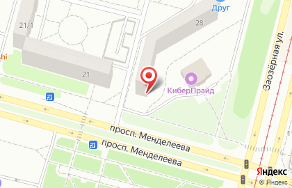 Торгово-производственная фирма Омские Окна на Заозёрной улице на карте