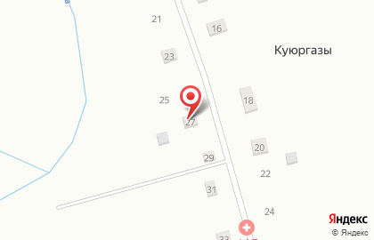 Куюргазинский фельдшерско-акушерский пункт на карте