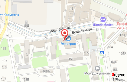 Торгово-монтажная компания Окна для жизни на Вишнёвой улице на карте