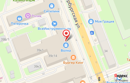 Метрика на Большой Санкт-Петербургской улице на карте