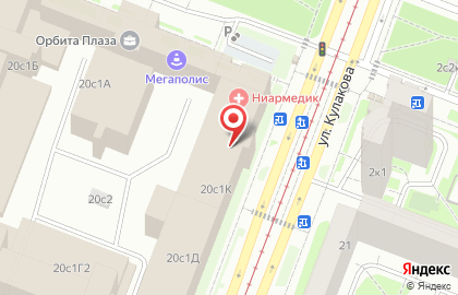 Компания Бриг на улице Кулакова на карте