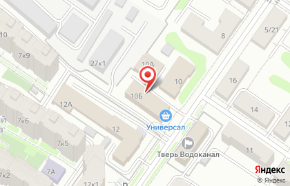 Супермаркет Универсал на улице 15 лет Октября на карте