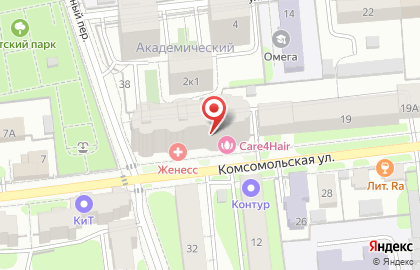 Сеть центров раннего развития детей Сёма на карте
