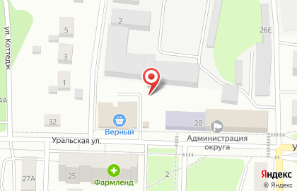 Автомагазин Тачки в Среднеуральске на карте