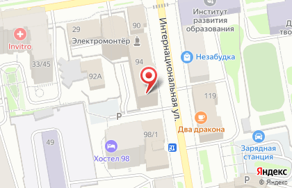 Банкомат Росгосстрах Банк, филиал в г. Сыктывкаре на Интернациональной улице, 94 на карте