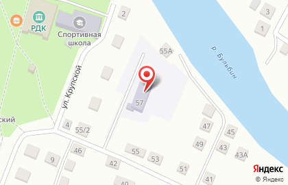 Детский сад Ромашка на улице Дзержинского на карте