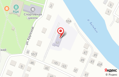 Детский сад Ромашка на улице Дзержинского на карте