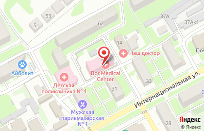 Bor medical center на карте