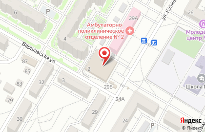 Магазин косметики в Волгограде на карте