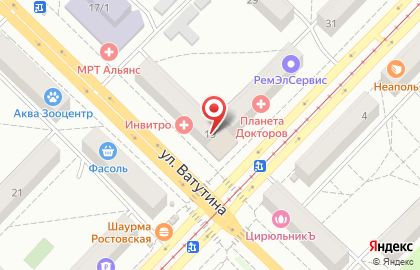Альфа-Ломбард на площади Карла Маркса на карте