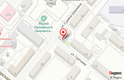 Оценочная компания ЭКСО-Орел на карте