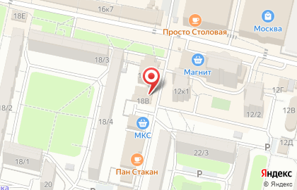Магазин Красное & Белое в Ставрополе на карте