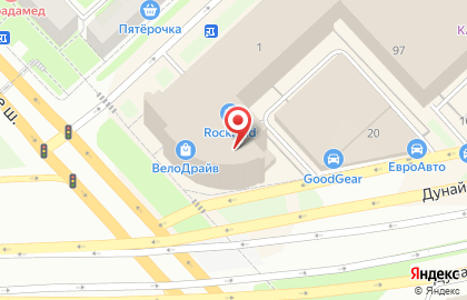 Торгово-развлекательный комплекс Континент в Московском районе на карте