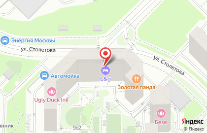 Мини-отель l & g на Ломоносовском проспекте на карте
