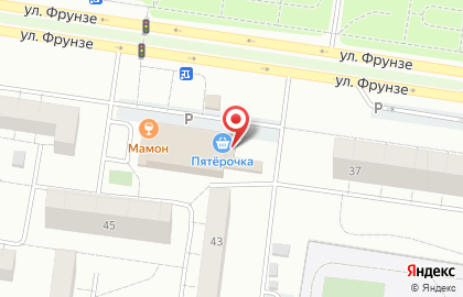 Магазин кондитерских изделий, овощей и фруктов в Автозаводском районе на карте