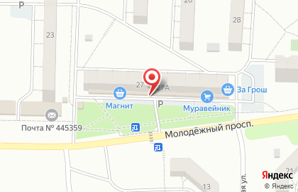Магазин BEERжа в Жигулёвске на карте