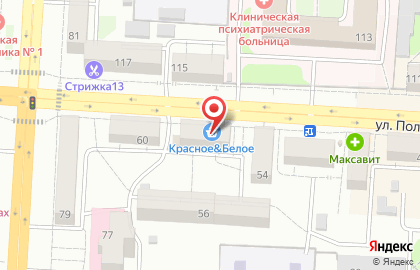 Магазин женской одежды Тамбовчанка на улице Полежаева на карте