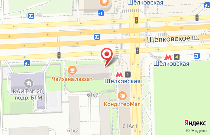 Компьютерная помощь на Щёлковском шоссе на карте