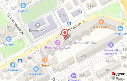 Агентство недвижимости Панорама на Крымской улице на карте