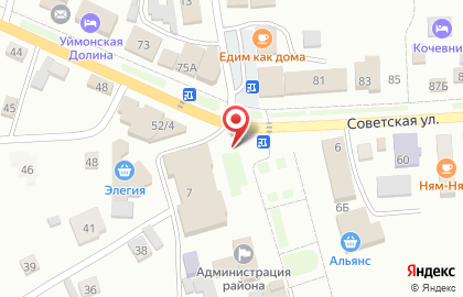 Киоск фастфудной продукции в Горно-Алтайске на карте