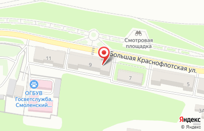 Магазин Дункан в Смоленске на карте