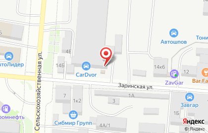 Магазин автостекол, фар и фонарей на карте