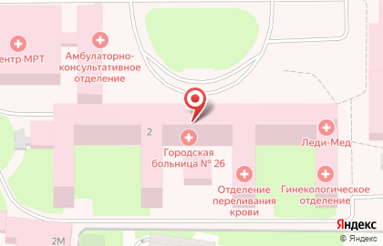 Медицинский центр МедЛаб в Московском районе на карте