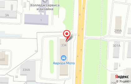 Компания по продаже автомобилей с пробегом на карте