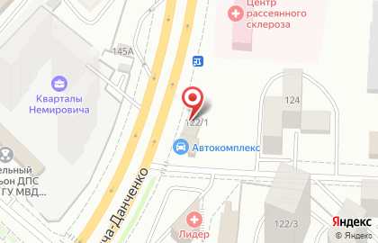 ГК Сибпромодежда на улице Немировича-Данченко на карте