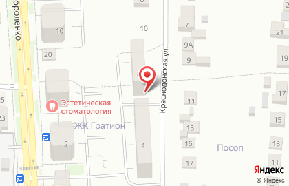 Школа бальных танцев Дети на паркете на улице Короленко на карте