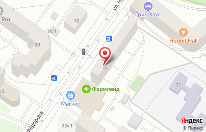 Больница Лечение Боли на улице Николая Фёдорова на карте