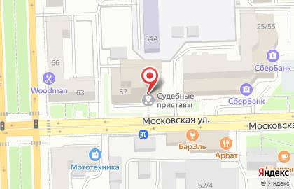 Управление Федеральной службы судебных приставов по Кировской области на карте