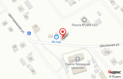 Продуктовый магазин в Самаре на карте