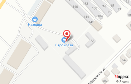 Магазин Стройбаза на Набережной улице на карте