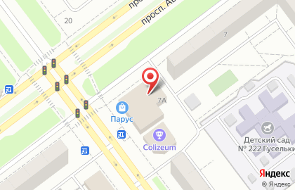 Розничный магазин ПИКНИК в Заволжском районе на карте