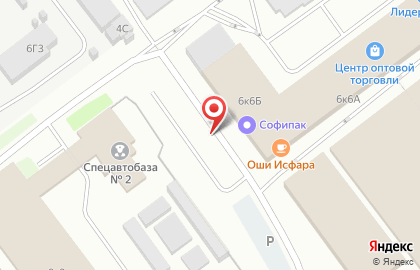 Городской Центр профессиональной безопасности на карте