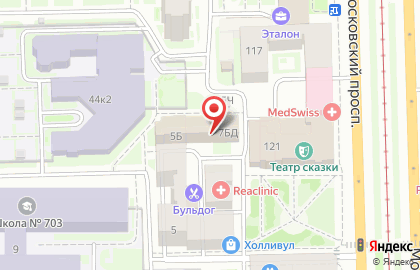Санкт-Петербургский благотворительный фонд «Центр реабилитации ребенка» на карте